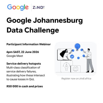 Cover Image for Google Johannesburg Data Challenge: Participant Information Webinar