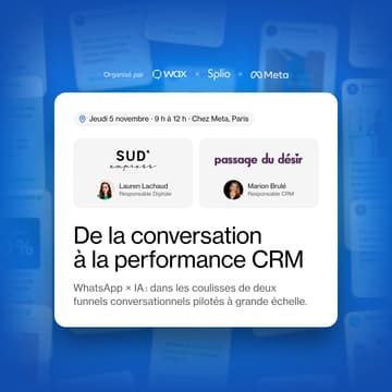 Cover Image for De la conversation à la performance CRM : une matinée chez Meta avec Passage du Désir et Sud Express.