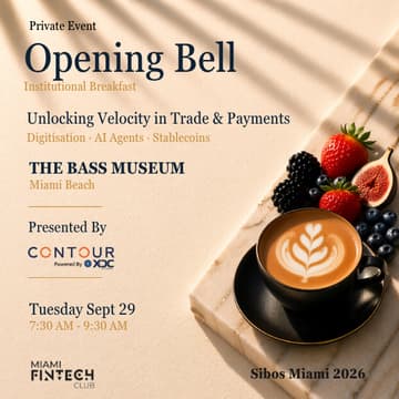 Cover Image for Unlocking Velocity in Trade to Payments - Sibos Miami 2026