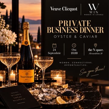 Cover Image for Private Business Dinner WIN #13 Veuve Clicquot x Oyster & Caviar