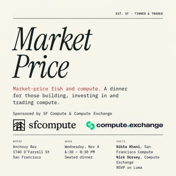 Cover Image for Market Price