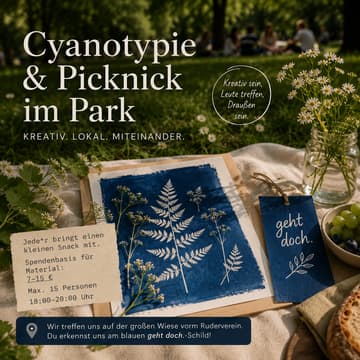 Cover Image for Cyanotypie & Picknick am Baumschulenufer