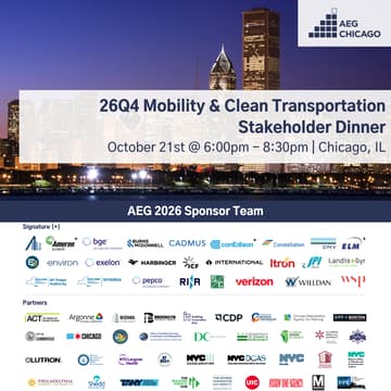 Cover Image for 26Q4 Chicago Dinner: Mobility & Clean Transportation