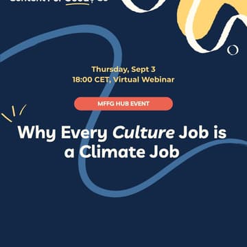 Cover Image for Why Every Culture Job is a Climate Job