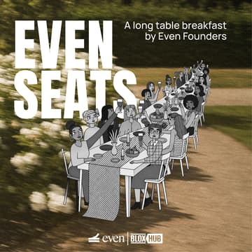 Cover Image for 🪑Even seats: Long table breakfast by Even Founders (unofficial side event of Tech BBQ)