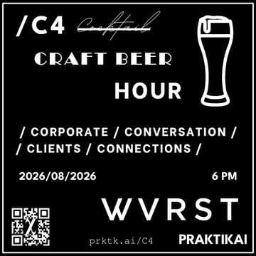 Cover Image for C4 ̶C̶o̶c̶k̶t̶a̶i̶l̶ Craft Beer Hour