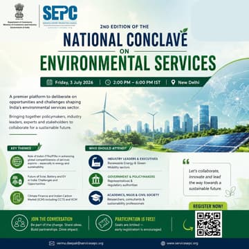 Cover Image for 2nd Edition of the National Conclave on Environmental Services