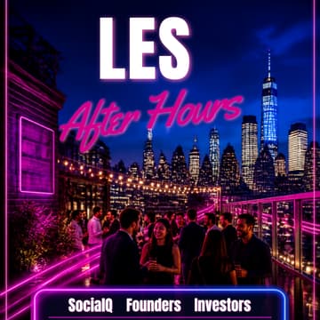 Cover Image for Tech and AI Founders & Investors : LES After Hours Rooftop Party