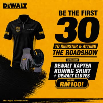 Cover Image for DeWalt Roadshow @ Leeden Hercules, Sg Petani Kedah