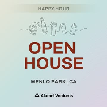 Cover Image for Alumni Ventures Open House Menlo Park