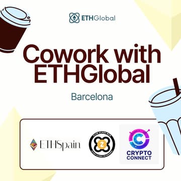 Cover Image for Cowork with ETHGlobal in Barcelona with ETH Spain