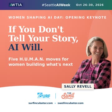 Cover Image for Women Shaping AI Keynote: If You Don't Tell Your Story, AI Will