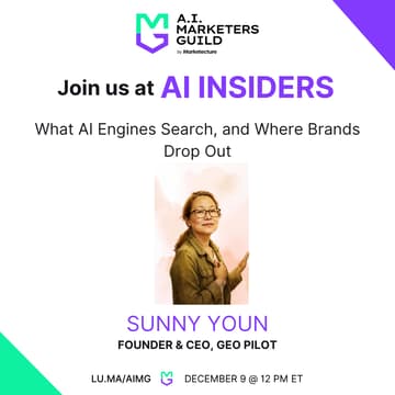 Cover Image for AI Insiders with Sunny Youn: What AI Engines Search, and Where Brands Drop Out
