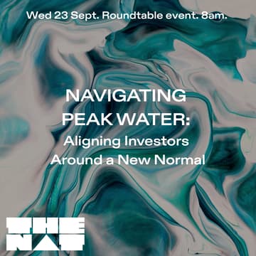 Cover Image for Navigating Peak Water