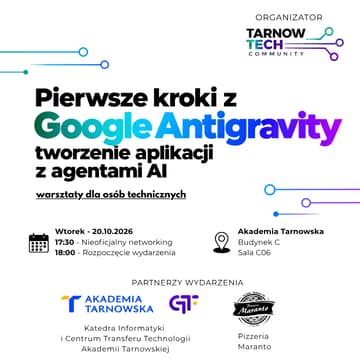 Cover Image for Pierwsze kroki z Google Antigravity - tworzenie aplikacji z agentami AI