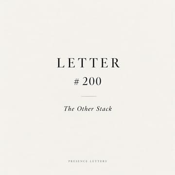 Cover Image for Letter #200: The Other Stack