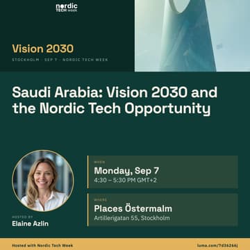 Cover Image for Saudi Arabia Vision 2030: How Nordic Companies Can Get Press in Saudi Arabia and How Press Works