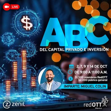 Cover Image for ABC DEL CAPITAL PRIVADO E INVERSIÓN CON MIGUEL COLÍN