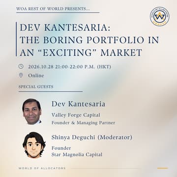 Cover Image for WOA RoW Presents... The Boring Portfolio In An "Exciting" Market