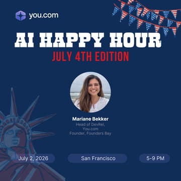 Cover Image for AI Happy Hour - July 4th Edition
