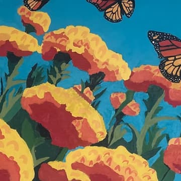 Cover Image for Monarchs & Marigolds ($55)