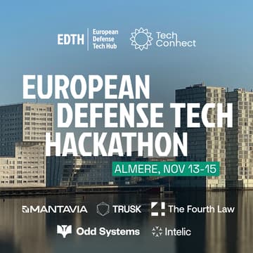 Cover Image for European Defense Tech Hackathon - Almere