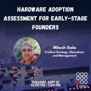 Cover Image for Hardware Adoption Assessment for Early-Stage Founders