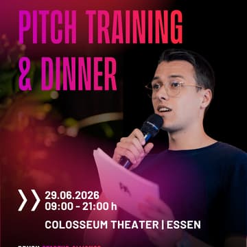 Cover Image for Pitch Training & Dinner