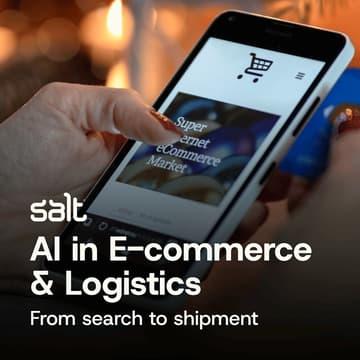 Cover Image for AI in E-commerce & Logistics: From Search to Shipment