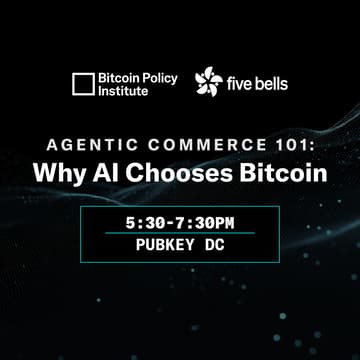Cover Image for Agentic Commerce 101: Why AI Chooses Bitcoin