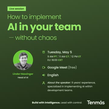 Cover Image for How to Implement AI in Your Team — Without Chaos