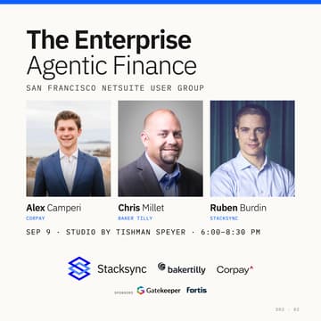 Cover Image for NetSuite User Group: The Enterprise Agentic Finance
