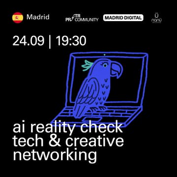 Cover Image for Madrid. AI Reality Check Tech & Creative Networking
