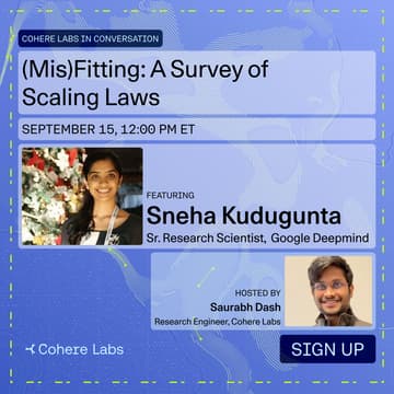 Cover Image for (Mis)Fitting: A Survey of Scaling Laws, with Sneha Kudugunta