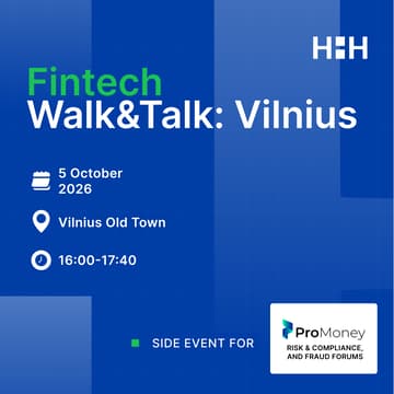 Cover Image for Fintech Walk & Talk: Vilnius