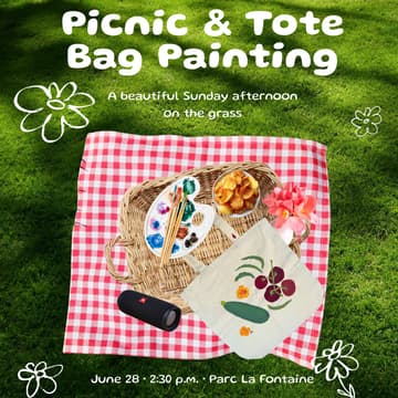 Cover Image for Picnic & Tote Bag Painting