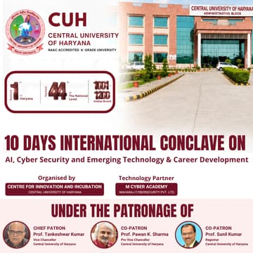 Cover Image for International AI & Cybersecurity Conclave on Emerging Technologies and Career Development