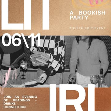 Cover Image for Lit IRL: A Bookish Party