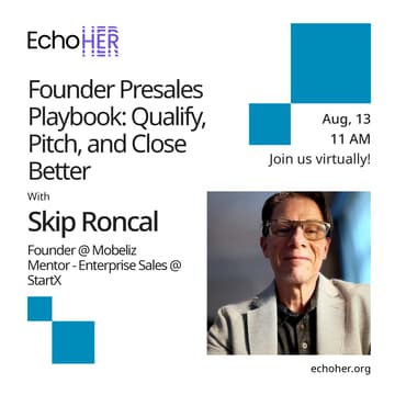 Cover Image for (Virtual) Founder Presales Playbook: Qualify, Pitch, and Close Better