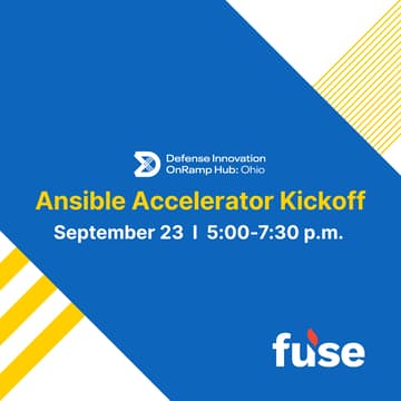 Cover Image for Defense Innovation OnRamp Hub: Ohio Accelerator Kickoff Powered by Fuse Ventures