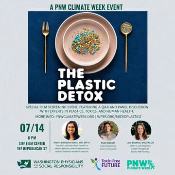 Cover Image for Microplastics, health and fertility - Film Screening and Expert Panel