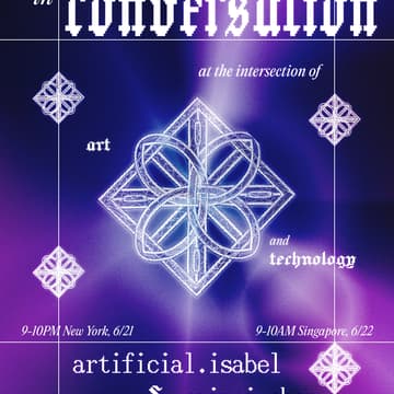 Cover Image for Artificial.isabel x Caiwei Chen - At the Intersection of Art and Technology