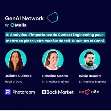 Cover Image for Meetup GAIN #15 | AI Analytics : l'importance du Context Engineering pour mettre en place votre modèle de self-BI sur Hex et Omni