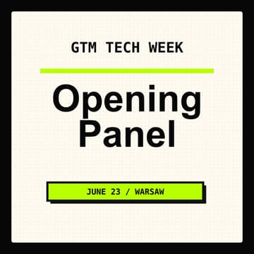 Cover Image for GTM Week: Opening Panel at Google for Startups