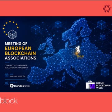 Cover Image for BBW-Meetup of European Blockchain Associations