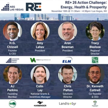 Cover Image for AEG RE+ 26 Action Challenge: Energy, Health & Prosperity