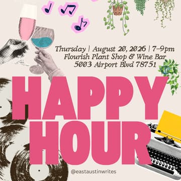 Cover Image for Happy Hour Social at Flourish Plant Shop & Wine Bar