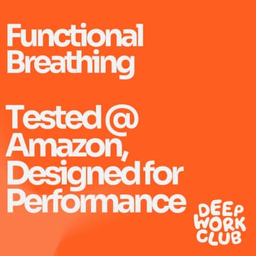 Cover Image for Functional Breathing β Tested @Amazon, Designed for Performance