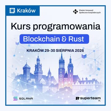 Cover Image for KURS PROGRAMOWANIA BLOCKCHAIN: KRAKÓW