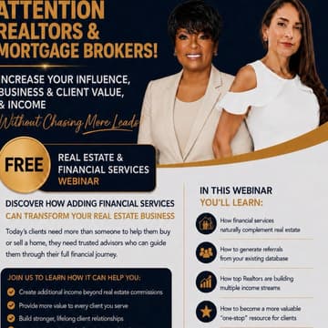 Cover Image for REALTORS: Increase your Influence, Business & Client Value, and Income